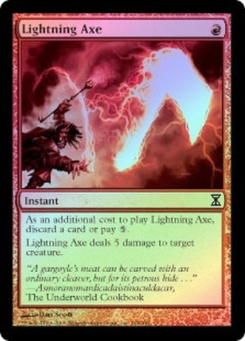 Lightning Axe - Foil